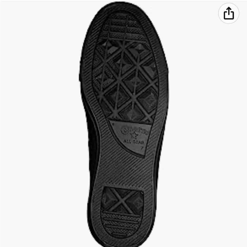 NWOB- Converse all stars new leather low cut/ profile sneakers size 7.5 - Picture 8 of 13